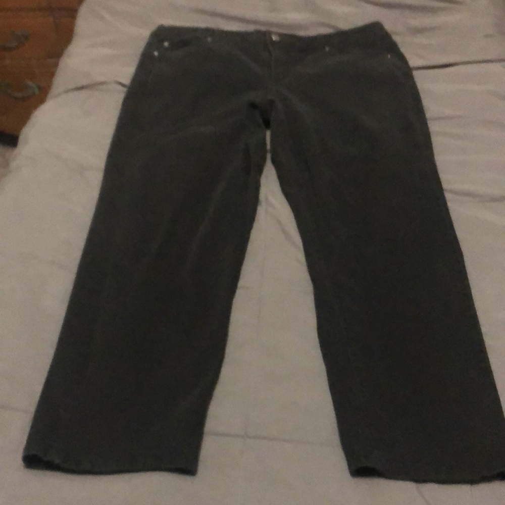 Black Stretch Denim Jeans Pants